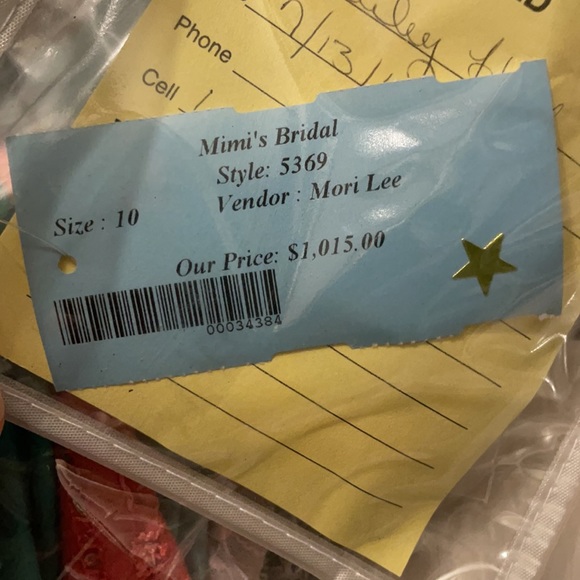 Mori Lee wedding dress size 10 - Picture 4 of 4